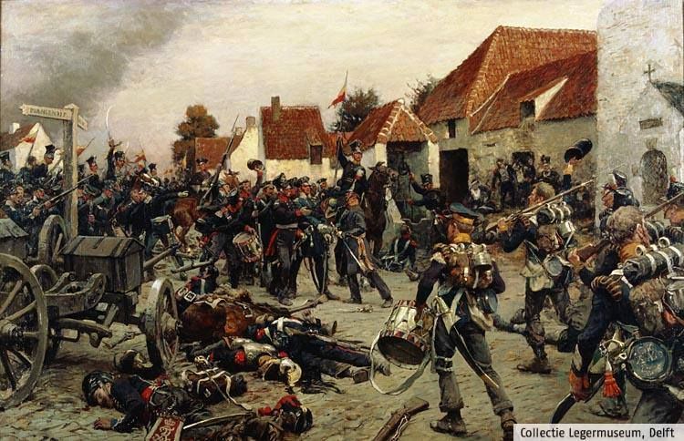 Prussian IV Corps arrives at Plancenoit