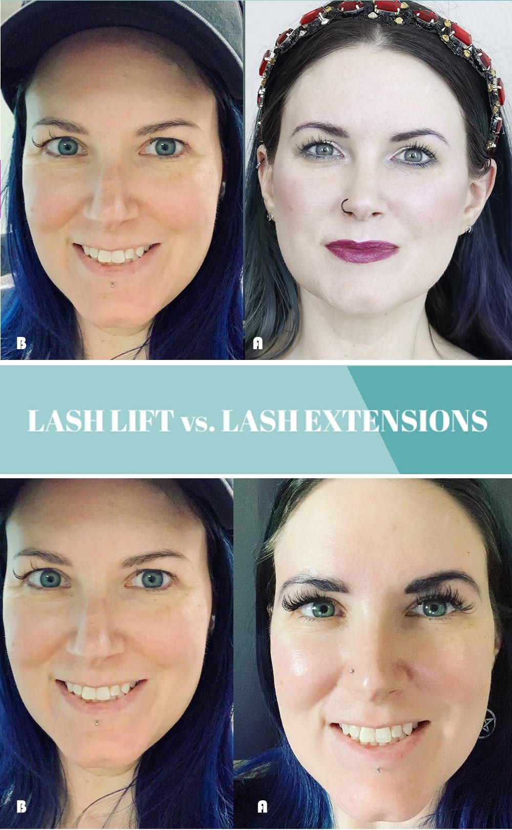 Lash Lift vs. Eyelash Extensions Lash Lift vs. Eyelash Extensions