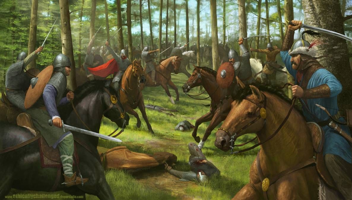 Magyars raids Burgundy
