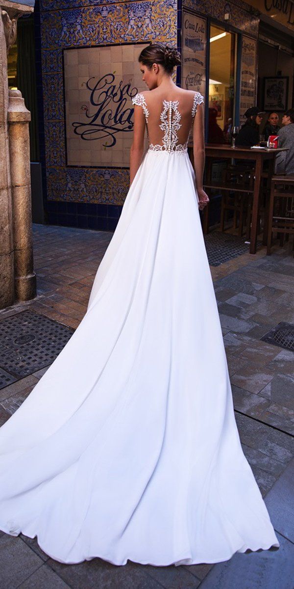 27 Stunning Trend: Tattoo Effect Wedding Dresses ❤ tattoo effect wedding dresses a line illusion lace with train giovanna alessandro #weddingforward #wedding #bride 27 Stunning Trend: Tattoo Effect Wedding Dresses ❤ tattoo effect wedding dresses a line illusion lace with train giovanna alessandro #weddingforward #wedding #bride