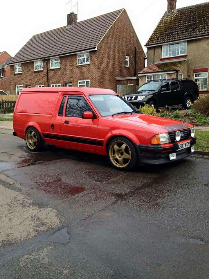 Ford escort store van mk3