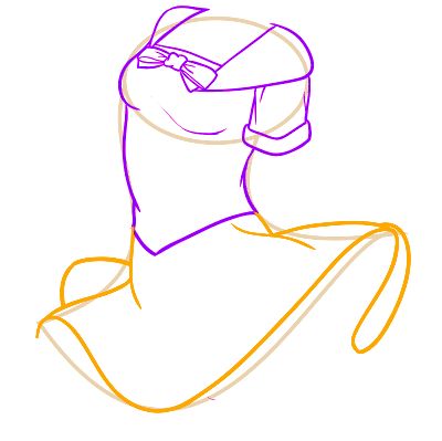 How To Draw Party Fork step 6 How To Draw Party Fork step 6 Draw, Dress