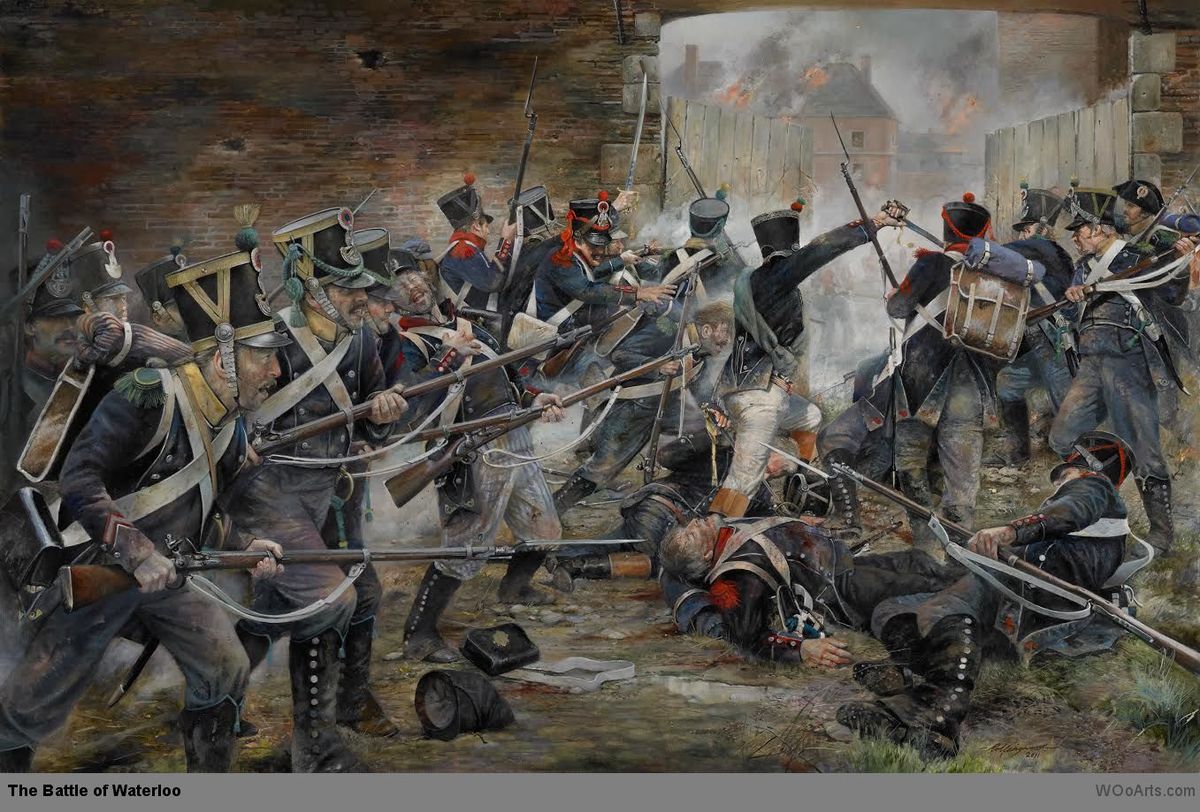 Attack on Hougoumont begins