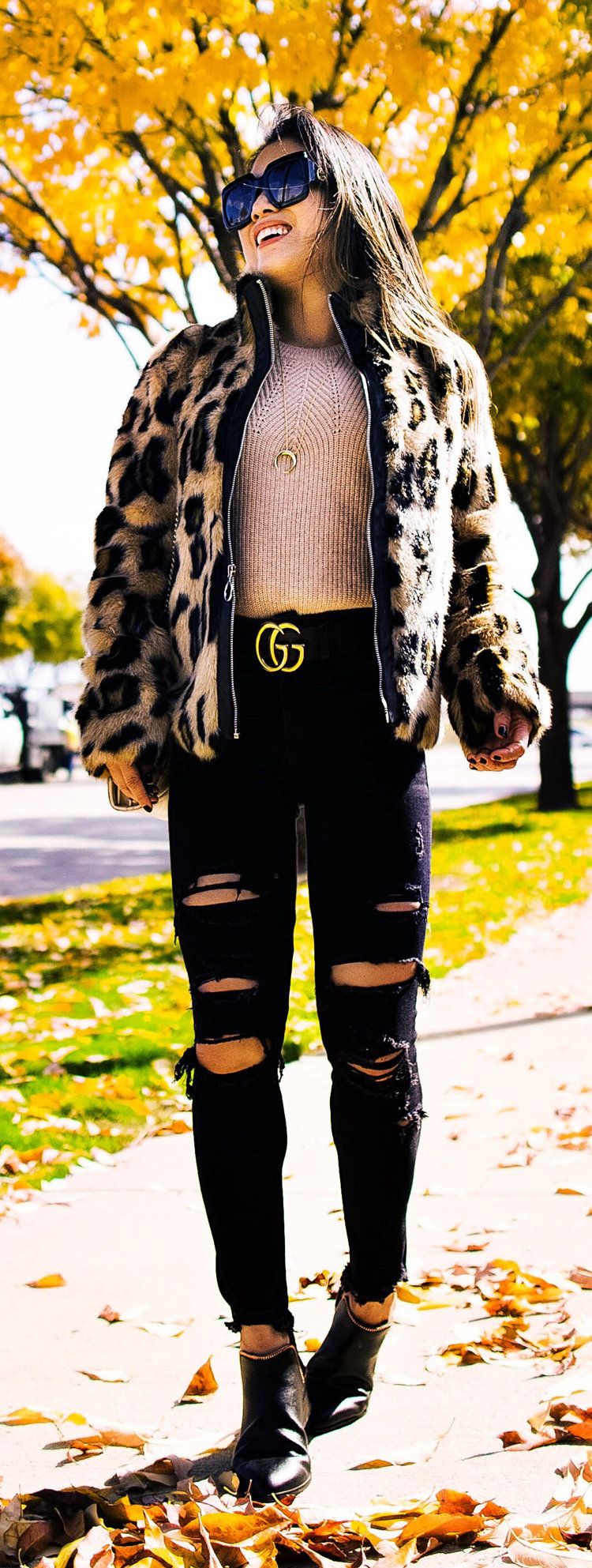 brown and black leopard zip-up jacket brown and black leopard zip-up jacket