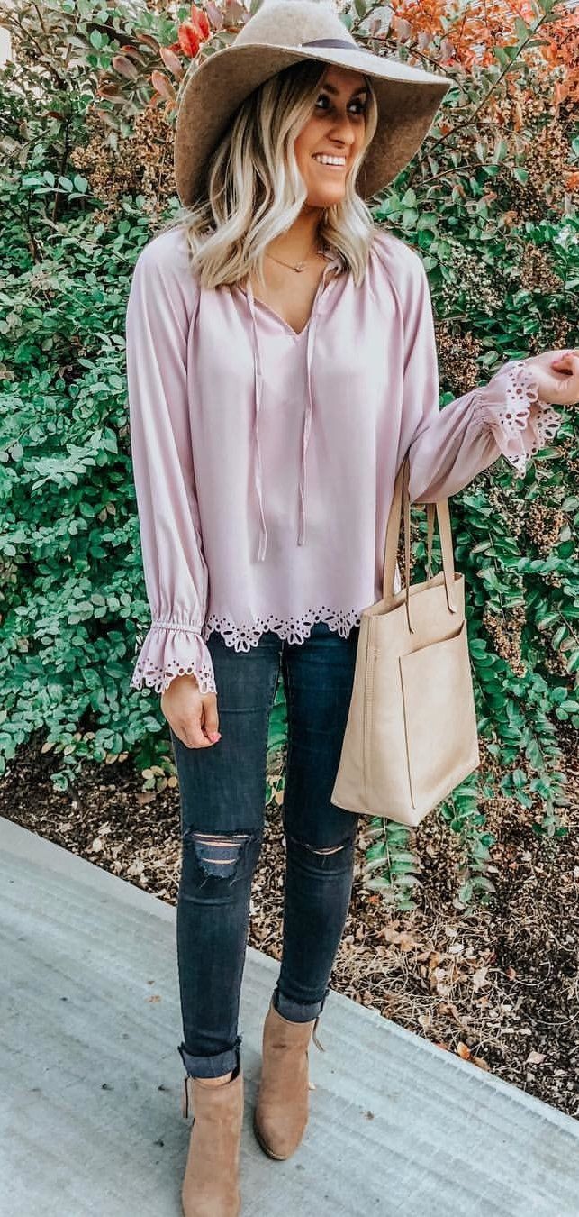 pink long sleeve dress #winter #outfits