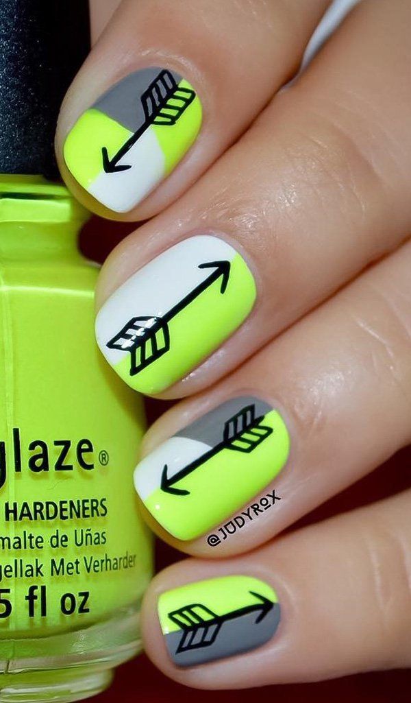 – 45 Multicolored Nail Art Ideas