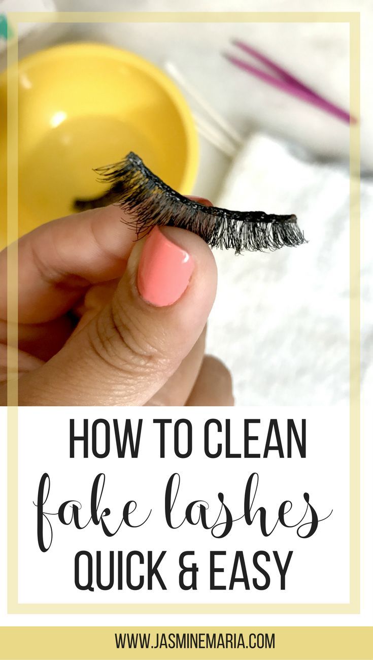 Quick & Easy way to clean fake lashes to get many more uses out of them. Quick & Easy way to clean fake lashes to get many more uses out of them.