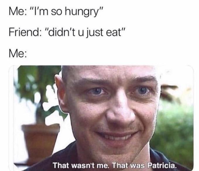 This meme is inspired by the movie Split! #Split #ThatWasPatricia #Movie #Memes This meme is inspired by the movie Split! #Split #ThatWasPatricia #Movie #Memes