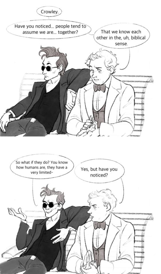 good omens ineffable husbands crowley aziraphale | Tumblr good omens ineffable husbands crowley aziraphale | Tumblr