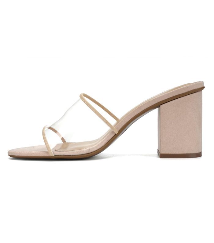 Who What Wear Danielle Vinyl Heeled Mules Heeled mules Heels