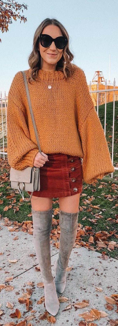 brown long-sleeved blouse
