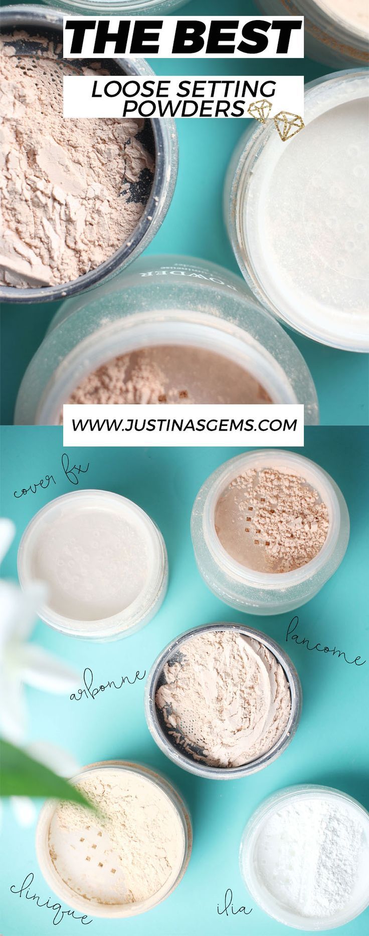 The Best Loose Setting Powders – Justina’s Gems #makeup #beauty #makeupartist The Best Loose Setting Powders – Justina’s Gems #makeup #beauty #makeupartist