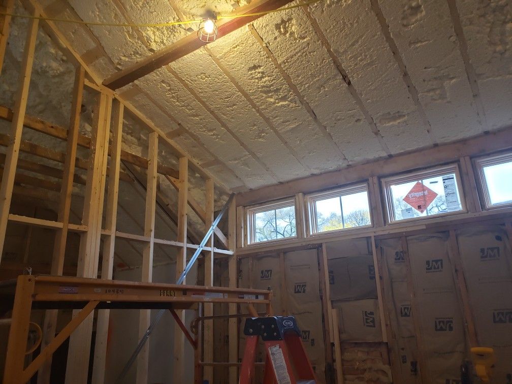 Spray Insulation Cathedral Ceiling Cathedral Ceiling Spray Insulation Ceiling