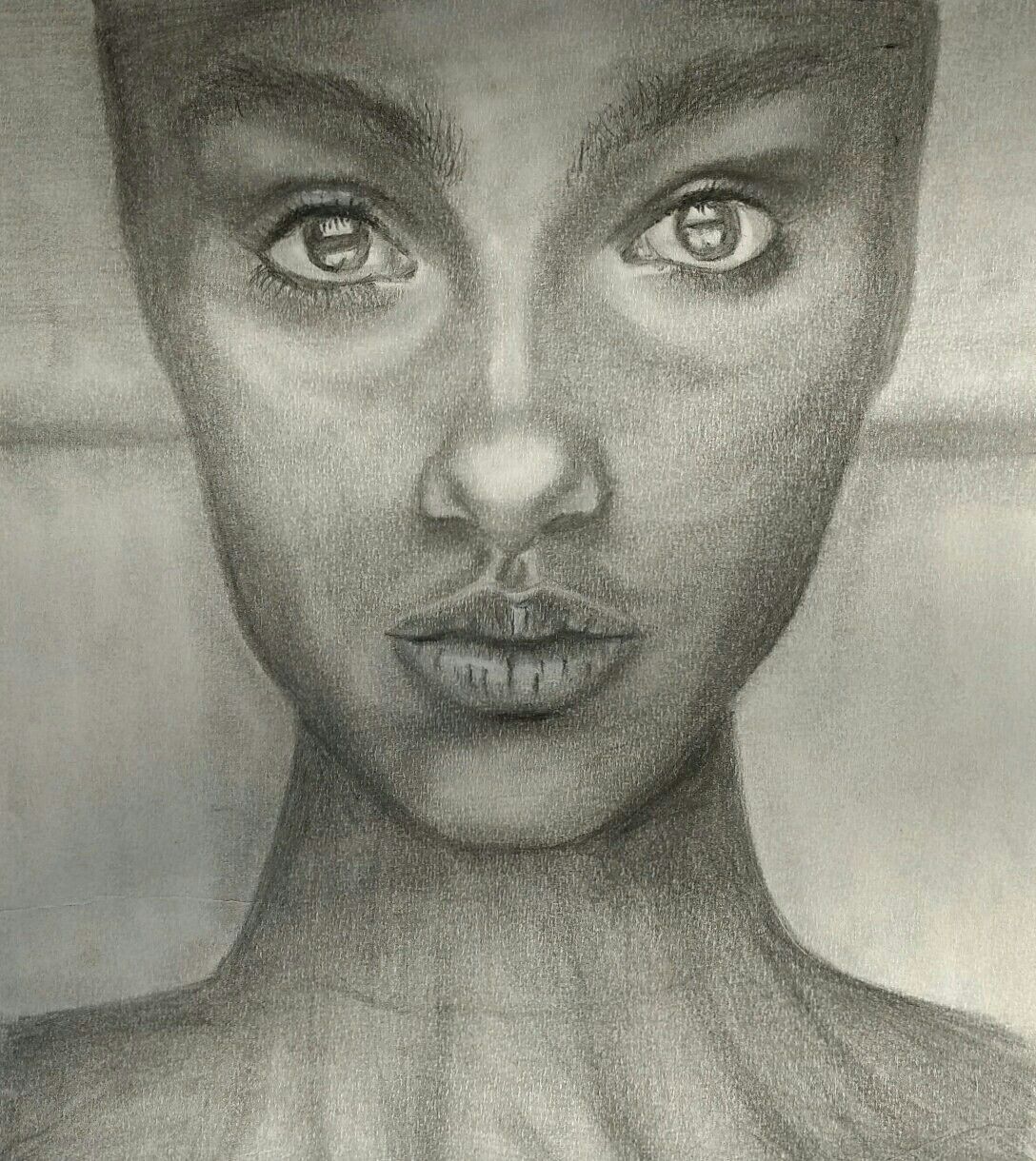 8B Pencil Drawing