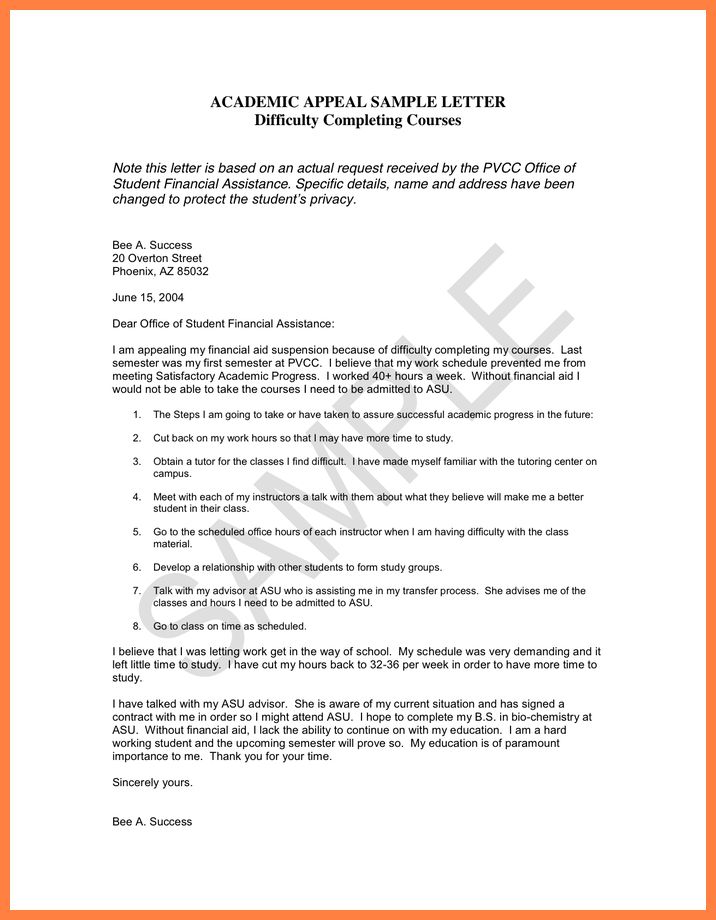 letter of reconsideration for college admission appeal - Sample Letter Of Appeal For Reconsideration letter of reconsideration for college admission appeal - Sample Letter Of Appeal For Reconsideration