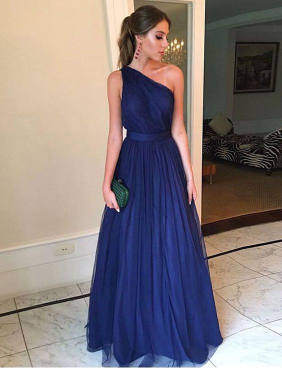 Awesome long navy dress with green bag Awesome long navy dress with green bag