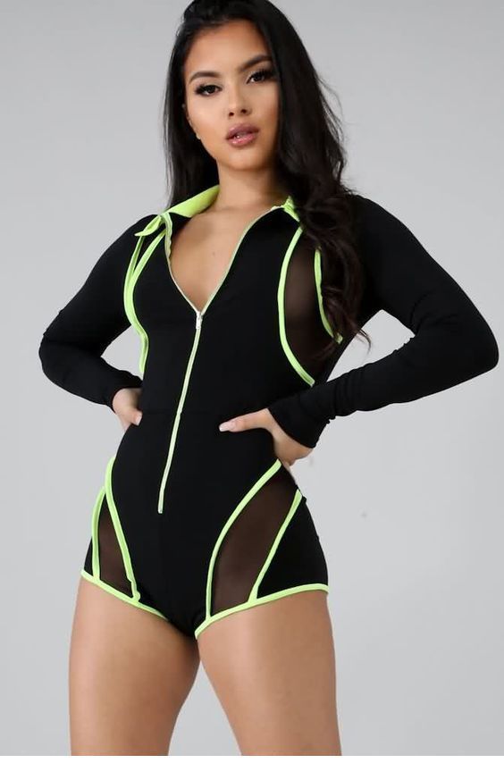 Cool black and neon suit Cool black and neon suit