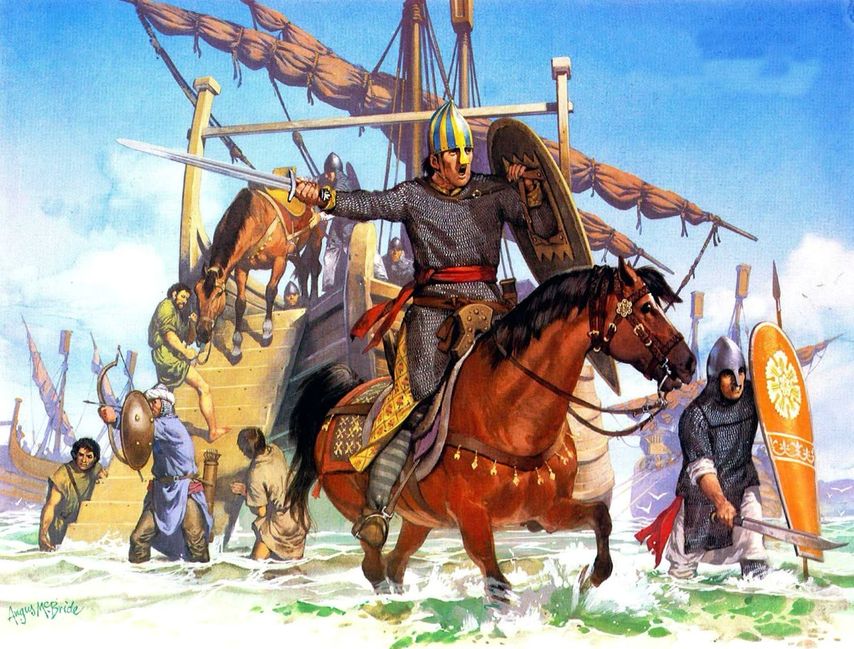 Normans destroy Byzantine fleet