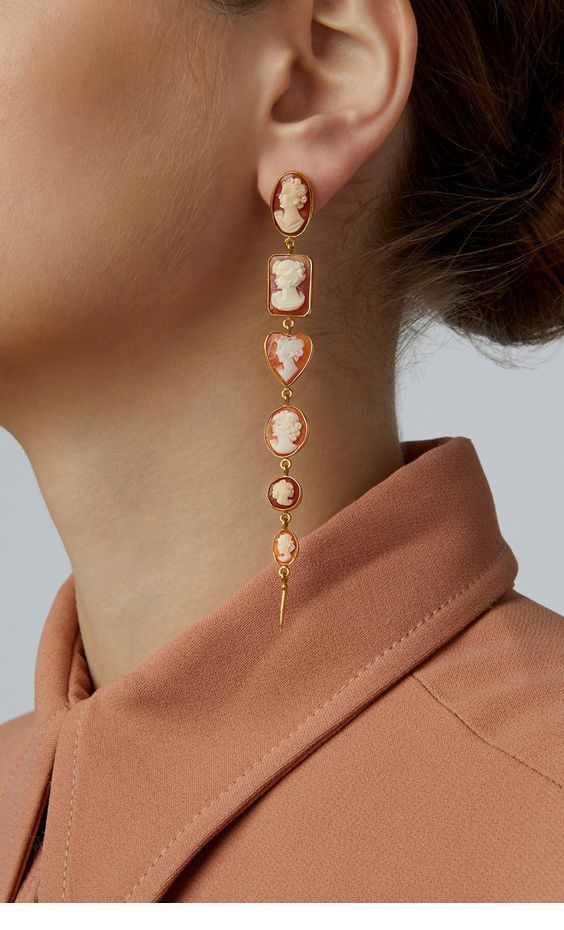 Classy long earrings