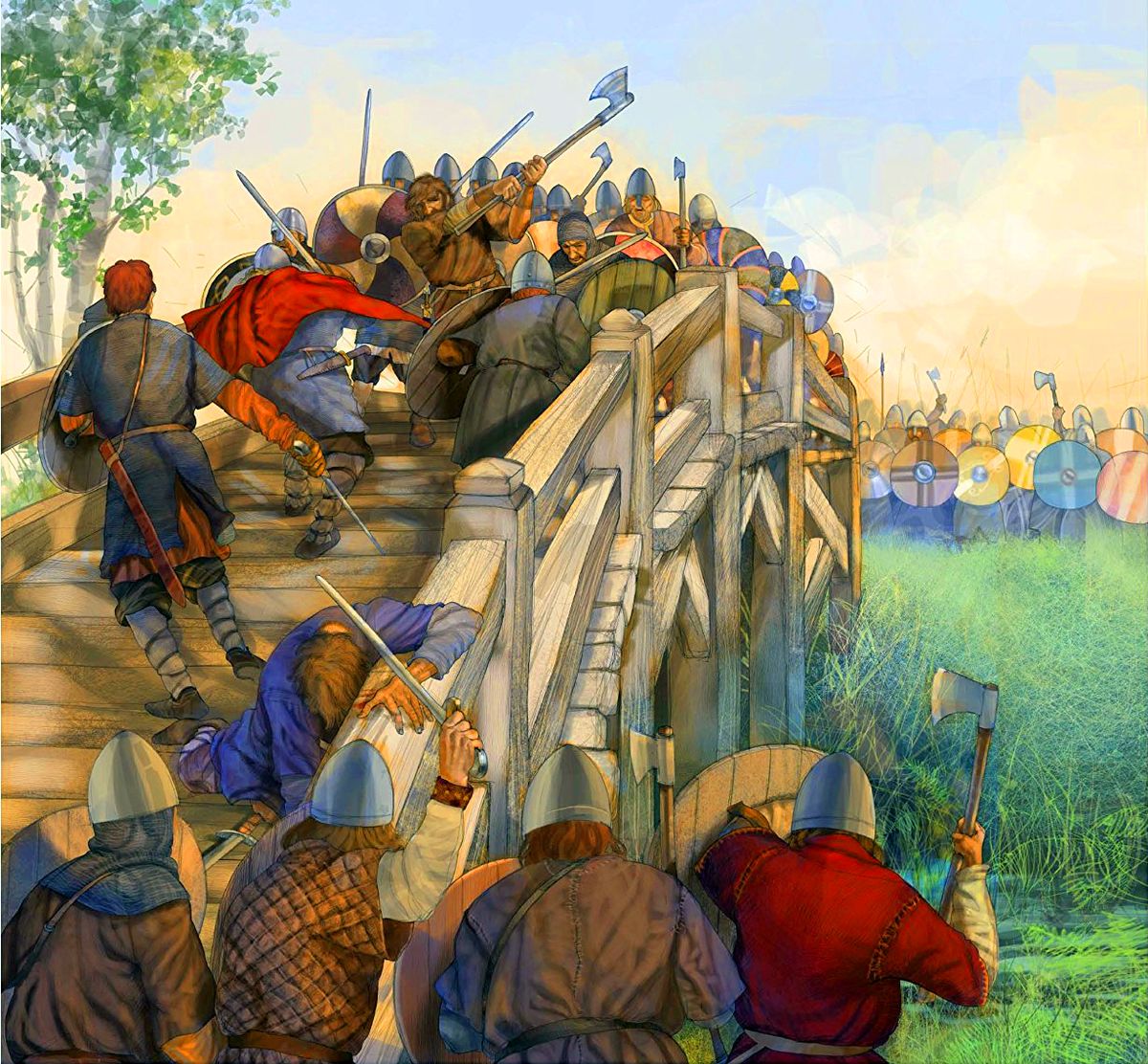 Death of Harald:  Battle of Stamford Bridge