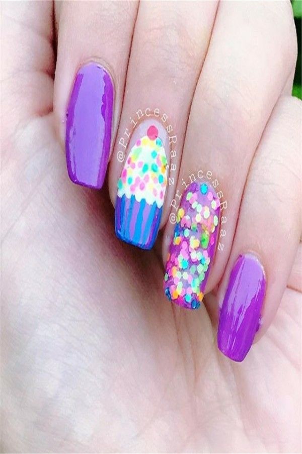 Birthday Party Nail Art amazing designs You Must Try – Fashonails