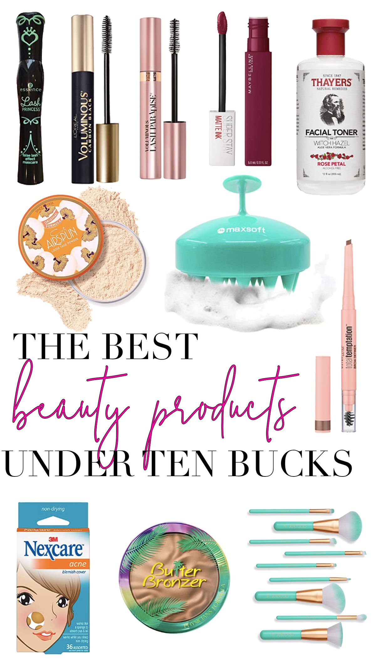 Check out these must have beauty products all for under $20! Check out these must have beauty products all for under $20!