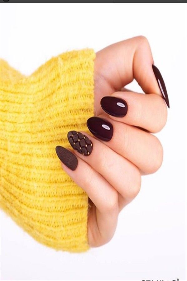 40+ Stylish Brown Nail Ideas Trendy Manicure – Fashonails
