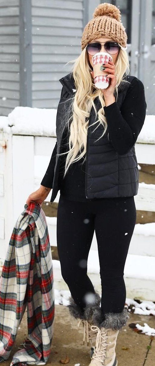black pants