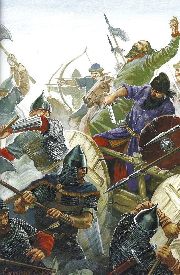 Byzantines turn on their Rus' allies