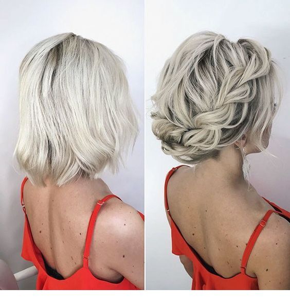 Very nice grey hair hairstyle