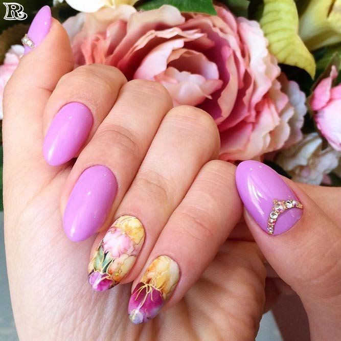 Gel Purple Nail Designs for Summer – Reny styles