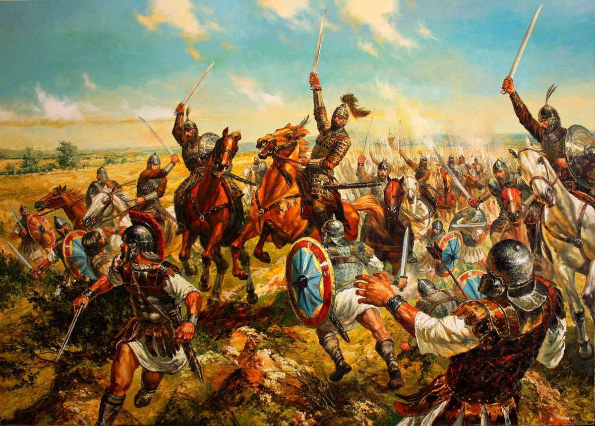 Khan Tervel aids Justinian II
