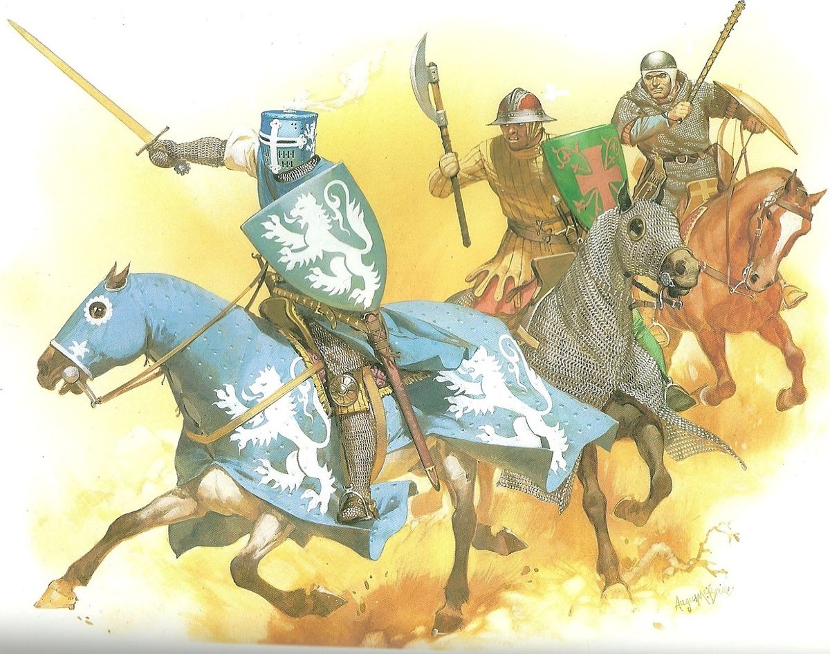 Crusaders defeated: King Louis captured
