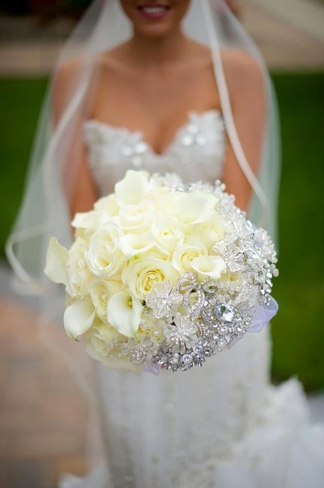 15 Luxury Wedding Bouquets ❤ luxury wedding bouquets white bouquet with jewels grasmere hills productions #weddingforward #wedding #bride 15 Luxury Wedding Bouquets ❤ luxury wedding bouquets white bouquet with jewels grasmere hills productions #weddingforward #wedding #bride