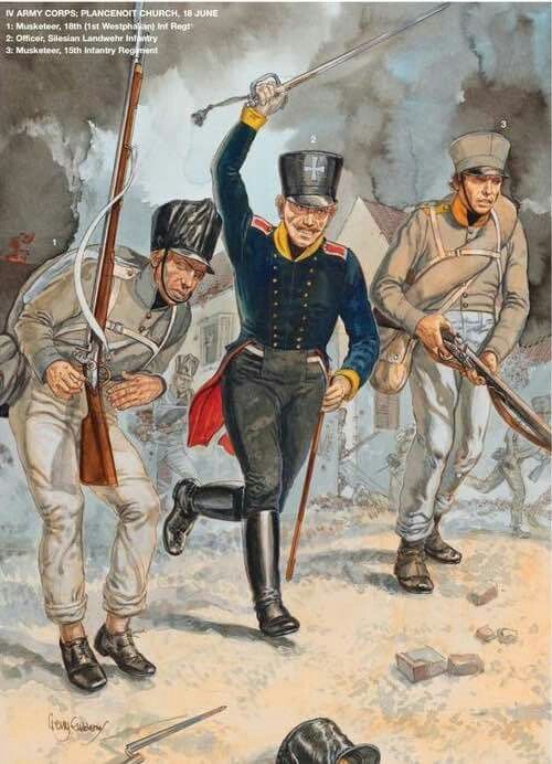 Prussian IV Corps arrives at Plancenoit