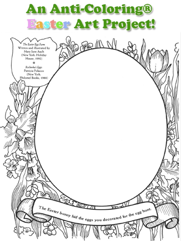 Free Anti Coloring Book Pages
