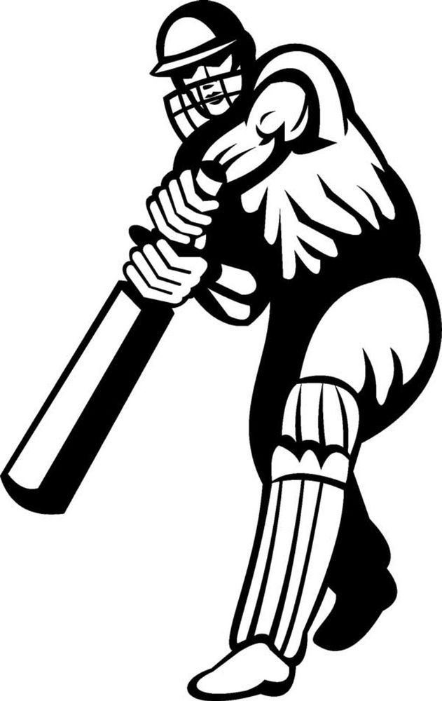 Cricket trio vinyl wall stickers sport action decal boy bedroom wall art decor Cricket trio vinyl wall stickers sport action decal boy bedroom wall art decor
