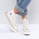 converse alte beige الاهل اون لاين Converse - Chuck Taylor All Star - Scarpe da ginnastica alte e beige ... الاهل اون لاين