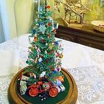 For Westrim Beaded Mini Christmas Tree*Under Tree Decoration**PLAY DOH*