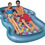 Joylink Anneau De Natation PVC Mat/ériel B/éb/é Si/ège De Piscine Bou/ée Si/ège Gonflable Piscine Gonflable Enfant B/éb/és 6-36 Mois Baignoire Piscine
