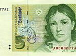 Carl Friedrich Gauss 10 Deutsche Marks Glossy Poster Picture Photo