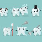 أفضل طرق العنايه بالثه وصحة الأسنان Dental Posters Dental Clinic Logo Dentist