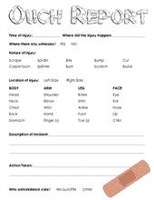 Incident Report Form - Medical And Incident Pads … | Pinteres…