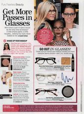 Cosmopolitan: Eye makeup for glasses Glasses