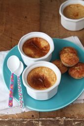 Petites crèmes caramel aux oeufs - le miam