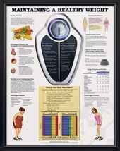 Maintaining a Healthy Weight Chart 20x26 - ClinicalPosters