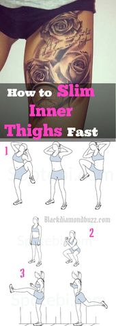 How do you get rid of inner thigh fat and tone up your Legs? Here are the best e...