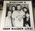 Marillion Iron Maiden The Boys Are Back In Town 7 Live 1987 Very Rare Music Vinyl Records For Sale Vinyl Records New Vinyl Records
