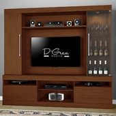 Estante Home Theater Imperador P/ Tv De - Americanas.com #hometheatertips #basem...