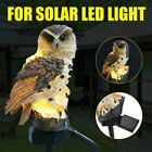 Solar Eule LED Solarleuchte Garten Eulen Gartenbeleuchtung Solarlampe Solarlicht